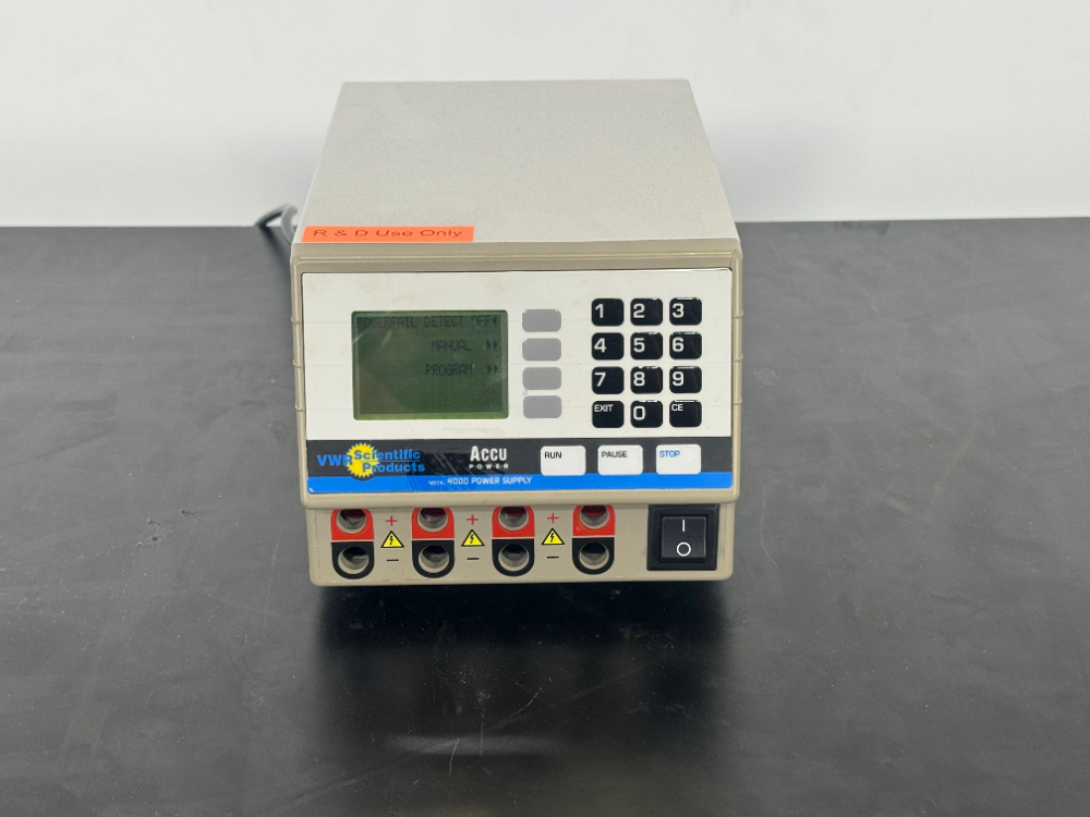 Image of VWR Model 4000 Electrophoresis Power Supply